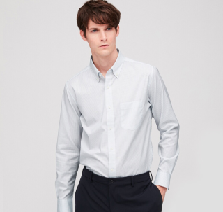 UNIQLO 优衣库 427201 修身格子衬衫