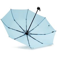 黑柠檬 BLACK LEMON 新款纳米拒水速干雨伞纯色折叠三折伞晴雨两用 薄荷绿 *2件