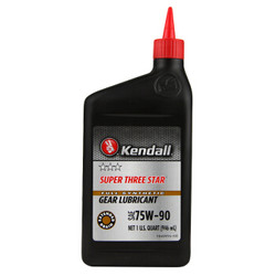 Kendall 康度 美国原装进口 75W-90全合成齿轮油 手动变速箱油 946ML *3件