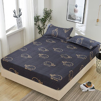 床笠单件防滑固定床罩床套1.2m1.5米席梦思床垫防尘保护床单全包