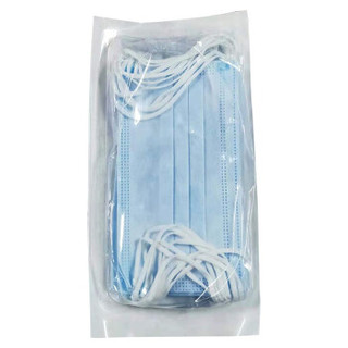 金士达 一次性医用外科口罩 蓝色 10只/袋