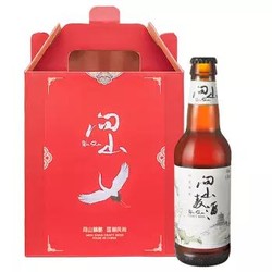 问山啤酒 小麦博克 (Weizenbock）精酿啤酒 330ml*6瓶 礼盒装 *3件