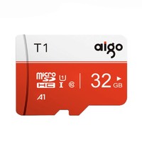 百亿补贴：aigo 爱国者 T1 TF(microSD)存储卡 32GB