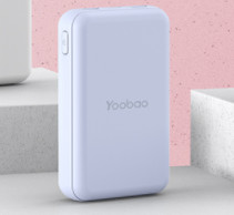 Yoobao 羽博 YB-10W 移动电源 10000mA 雪山白