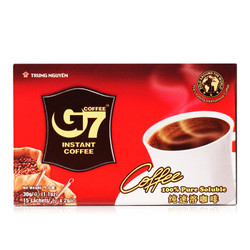 G7 COFFEE 中原咖啡 美式萃取速溶纯黑咖啡 30g *2件