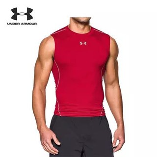 UNDER ARMOUR 安德玛 HeatGear Armour 1257469 男士伸缩型无袖T恤 *2件