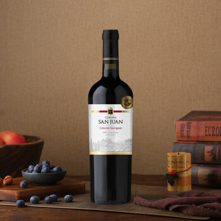 SAN JUAN 圣胡安皇冠 圣胡安皇冠系列 智利进口 皇冠赤霞珠干红葡萄酒 13度 750ml/瓶