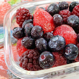 泰蓝thaiblue 冷冻混合莓 蓝莓/草莓/黑莓1袋装 净重220g/袋