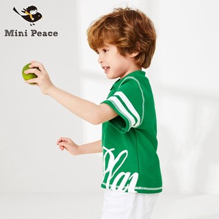 Mini Peace 太平鸟童装 男童短袖Polo衫