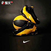 Nike Shox BB4 元年全明星黑黄卡特气柱篮球鞋 AT7843