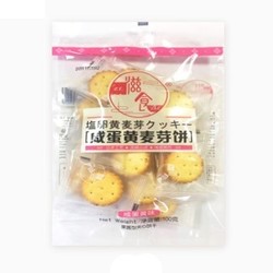 滋食 麦芽饼干 咸蛋黄味 100g *5件