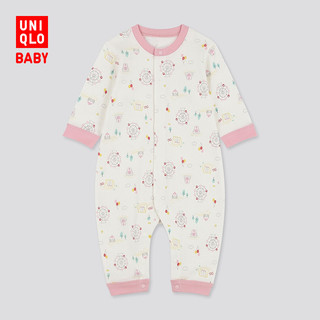 UNIQLO 优衣库 婴儿连体衣 426049 白色 48cm