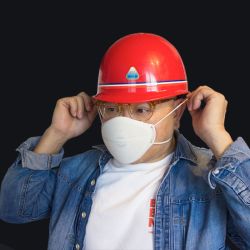 kn95看守者口鼻分离口罩一次性可替换滤芯防粉尘防pm25硅胶口罩