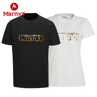 限尺码：Marmot 土拨鼠 R44130/R42780 男款运动T恤
