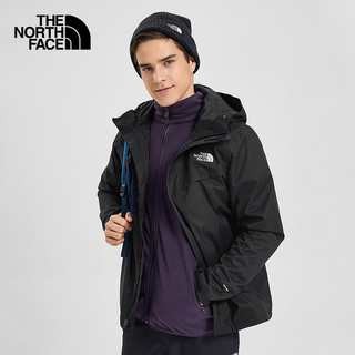 THE NORTH FACE 北面 男士户外冲锋衣 46JL-FW19 黑色 M