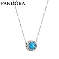 PANDORA 潘多拉 XL001 蓝色闪耀45cm 女士项链