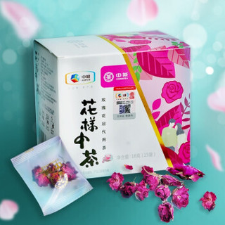 Chinatea 中茶 中粮集团 重瓣玫瑰 玫瑰花冠代用茶 18g