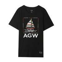 快鱼 AGW系列 19TA041 男士短袖T恤