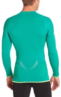 Gore Bike Wear Men's Magnitude Compression Long Shirt, Splash Blue, X-Large