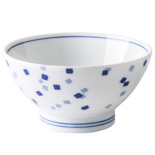亿嘉日本制 家用日式和风餐具陶瓷米饭碗面碗菜盘创意马克杯 方块