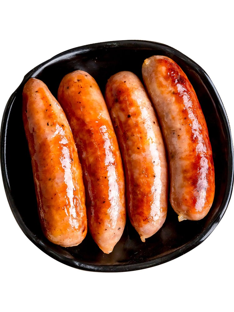 鸿义 火山石纯肉烤肠 600g/袋 *2件