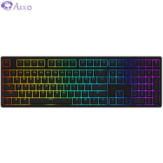 AKKO 3108S.PRO RGB机械键盘 有线键盘  108键