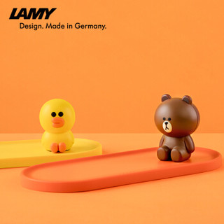 LAMY/凌美LINE FRIENDS莎莉布朗熊钢笔礼盒套装官方旗舰店正品 情侣礼物送礼 BROWN布朗熊钢笔套装