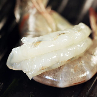 渔公码头 厄瓜多尔南美白虾 可剥虾仁 鲜活冷冻大海虾 2kg（净1.4kg）5070规格长11-14cm
