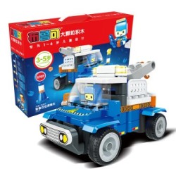 布鲁可 交通工具系列 61204 百变清障车
