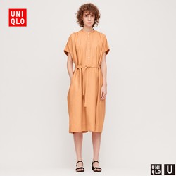 UNIQLO 优衣库 425583 女士衬衫式连衣裙