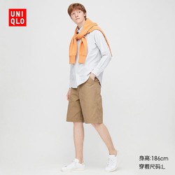 UNIQLO 男装 425489 宽松工装中裤