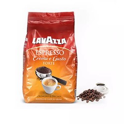 味道学院Lavazza拉瓦萨经典意式浓缩金牌咖啡豆现磨香醇咖啡1kg*2