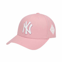 MLB NY 男女同款刺绣logo棒球鸭舌帽