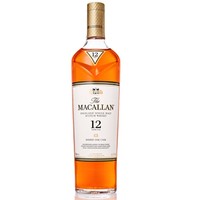 MACALLAN 麦卡伦 12年 雪莉桶 单一麦芽 苏格兰威士忌 40%vol 700ml 单瓶装