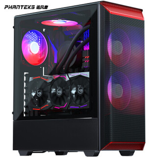 PHANTEKS 追风者 PH-EC300ATG_BR01_CN P300 Air 机箱 黑红