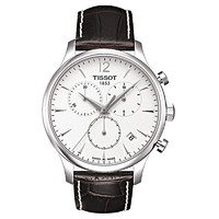 TISSOT 天梭 俊雅系列 T063.617.36.037.00 男士时装腕表