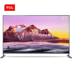 TCL 85X6C  85英寸高端巨幕 超清4KHDR全面屏 2+16G高配置人工智能电视机