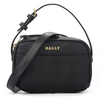 BALLY 巴利 SYMO 女士黑色皮革相机包 SYMO.SCH/60 6232552