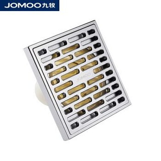 九牧 JOMOO 铜合金防虫防臭下水道卫生间淋浴地漏多重过滤 92280-1B-1 *3件