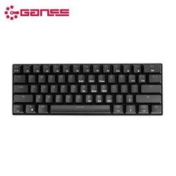 GANSS 高斯ALT61/ALT71 61/71键原厂Cherry轴便携式机械键盘 小键盘 61键 黑色无光红轴