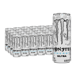 Monster 魔爪超越能量风味饮料(无糖)330ml*24罐 整箱装