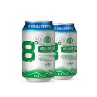 88VIP：崂山啤酒 8度 330*24罐 *3件