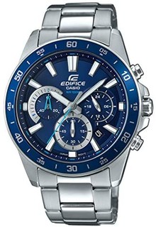 中亚prime会员：Casio 卡西欧 Edifice 男士手表 不锈钢表带 EFV-570D-2AVUEF