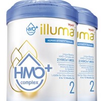 惠氏新升级启赋illuma hmo 超高端婴幼儿奶粉爱尔兰进口2段850g*2