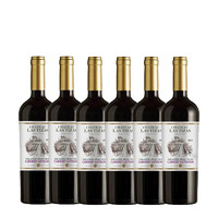 智利原装进口 拉姿城堡赤霞珠2015红葡萄酒红酒 750ml 13.5%vol. 精选级 x6支