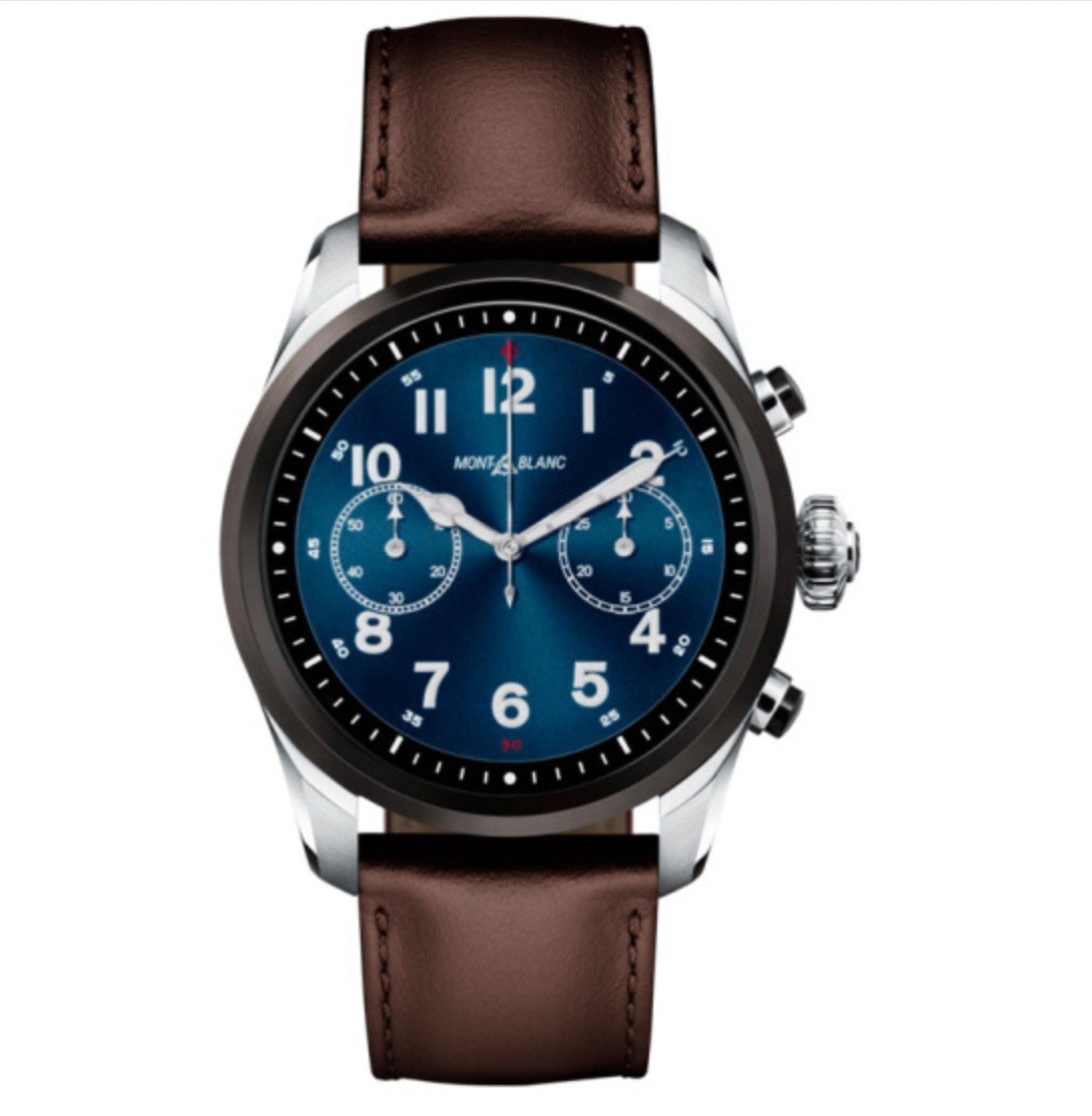 montblanc万宝龙summit2系列精钢表壳智能男表u0123849119439