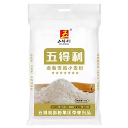 五得利 七星金装雪晶小麦粉 5kg（7日零点，需用plus券） *6件