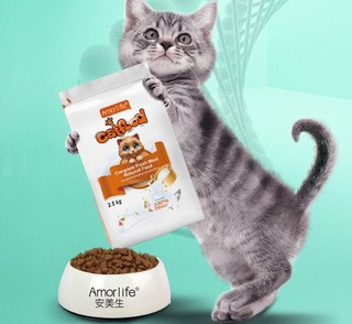 Amorlife 幼猫奶糕鲜肉猫粮 2.5kg