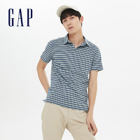 Gap 532437 男士条纹POLO衫