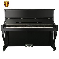 哈罗德（HARRODSER）原装进口 立式钢琴 初学考级 C-1演奏钢琴 121高度 黑色